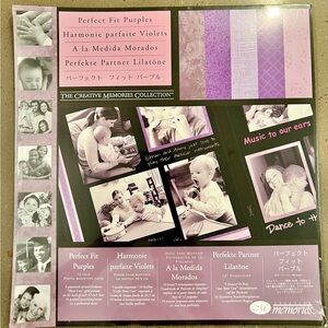 Creative Memories Scrapbook paper collections